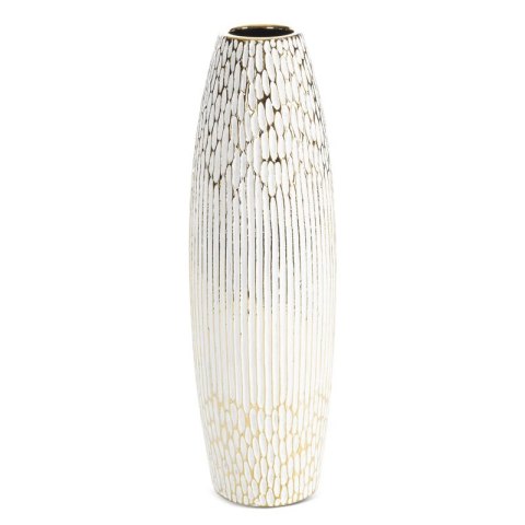 WAZON DEKORACYJNY ANDREA (03) O 15 X 50 CM BIAŁY