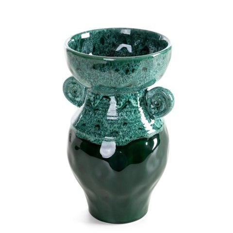 WAZON DEKORACYJNY DINA O 17 X 30 CM ZIELONY