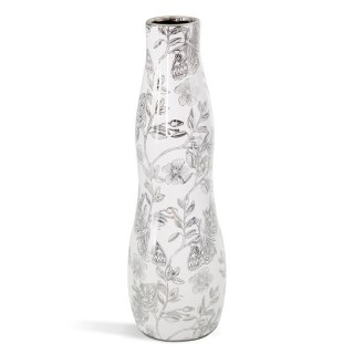 WAZON DEKORACYJNY RITA (01) O 11 X 35 CM BIAŁY