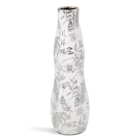 WAZON DEKORACYJNY RITA (01) O 11 X 35 CM BIAŁY