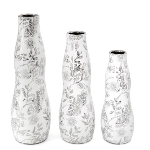 WAZON DEKORACYJNY RITA (01) O 11 X 35 CM BIAŁY