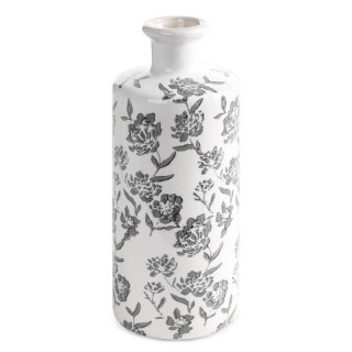 WAZON DEKORACYJNY VIVIAN (02) O 12 X 30 CM BIAŁY