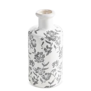 WAZON DEKORACYJNY VIVIAN (03) O 11 X 25 CM BIAŁY