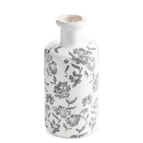 WAZON DEKORACYJNY VIVIAN (03) O 11 X 25 CM BIAŁY