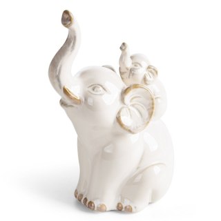 FIGURKA DEKORACYJNA AVANI (03) 13 X 9 X 20 CM KREMOWY