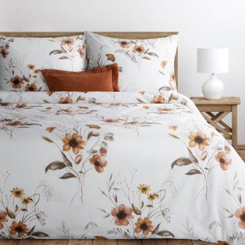 KOMPLET POŚCIELI BAWEŁNIANEJ CELINE 140 X 200 CM BIAŁY