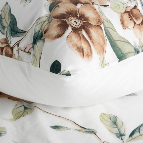 KOMPLET POŚCIELI BAWEŁNIANEJ NIKOLA 220 X 200 CM BIAŁY