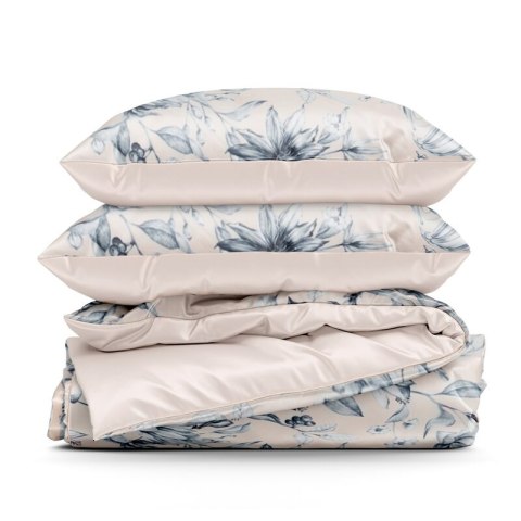 KOMPLET POŚCIELI SATYNOWEJ PREMIUM28 160 X 200 CM PUDROWY