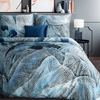 KOMPLET POŚCIELI SATYNOWEJ PREMIUM29 160 X 200 CM TURKUSOWY