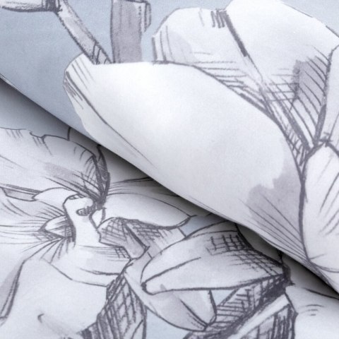 KOMPLET POŚCIELI SATYNOWEJ PREMIUM30 160 X 200 CM JASNOSZARY