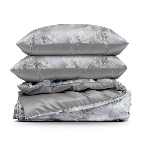 KOMPLET POŚCIELI SATYNOWEJ PREMIUM31 220 X 200 CM JASNOPOPIELATY