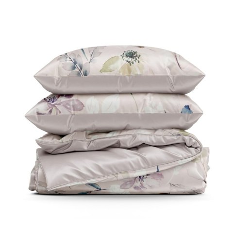 KOMPLET POŚCIELI SATYNOWEJ PREMIUM33 220 X 200 CM JASNORÓŻOWY