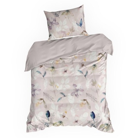 KOMPLET POŚCIELI SATYNOWEJ PREMIUM33 220 X 200 CM JASNORÓŻOWY