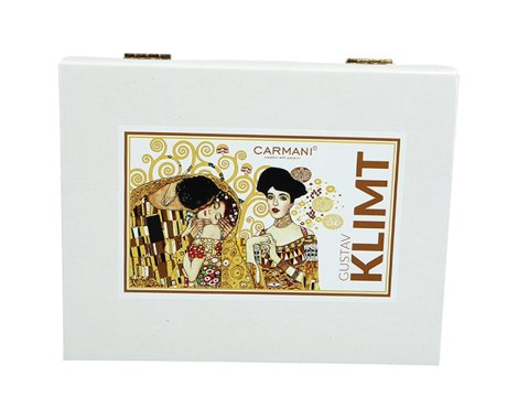 Kpl. 6 łyżeczek + 1 do cukru - G. Klimt, mix (CARMANI)