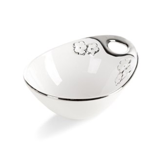 MISA DEKORACYJNA ARIANA 18 X 14 X 8 CM BIAŁY