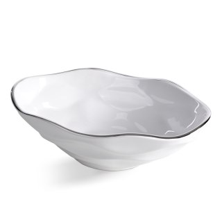 MISA DEKORACYJNA BONI (02) 30 X 19 X 9 CM BIAŁY