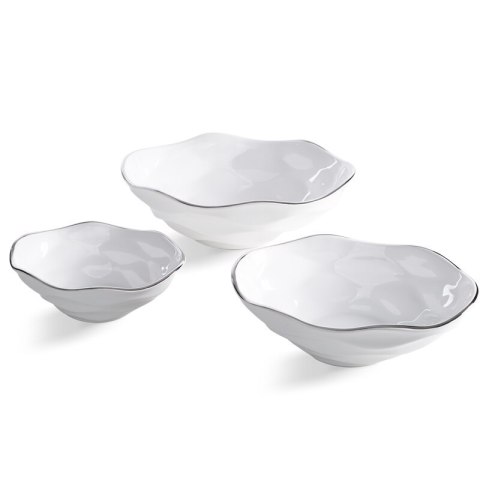 MISA DEKORACYJNA BONI (02) 30 X 19 X 9 CM BIAŁY