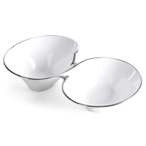 MISA DEKORACYJNA ELENE (01) 28 X 16 X 7 CM BIAŁY