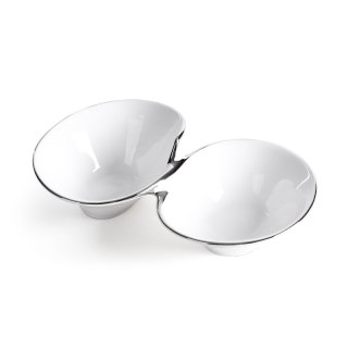 MISA DEKORACYJNA ELENE (02) 22 X 13 X 6 CM BIAŁY