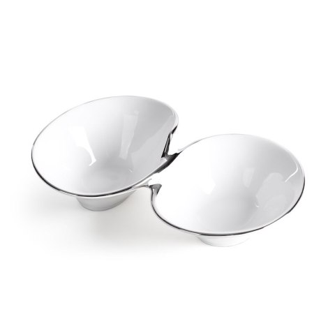 MISA DEKORACYJNA ELENE (02) 22 X 13 X 6 CM BIAŁY