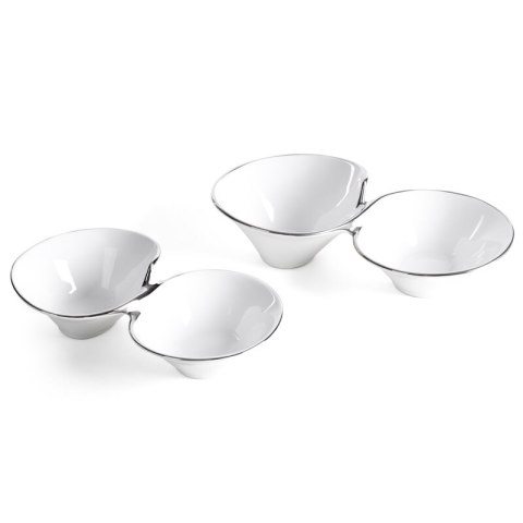 MISA DEKORACYJNA ELENE (02) 22 X 13 X 6 CM BIAŁY