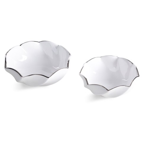 MISA DEKORACYJNA MELIA (02) O 20 X 9 CM BIAŁY