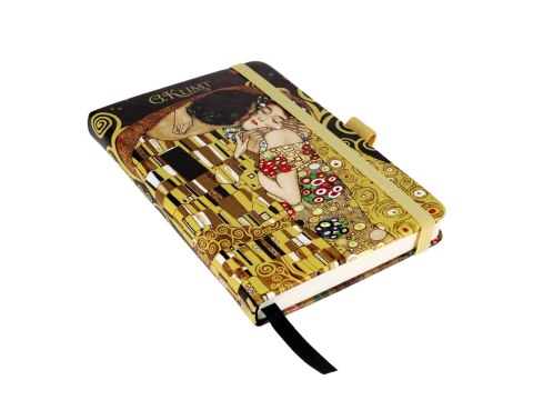 Notes A6 - G. Klimt, Pocałunek + Drzewo (CARMANI)
