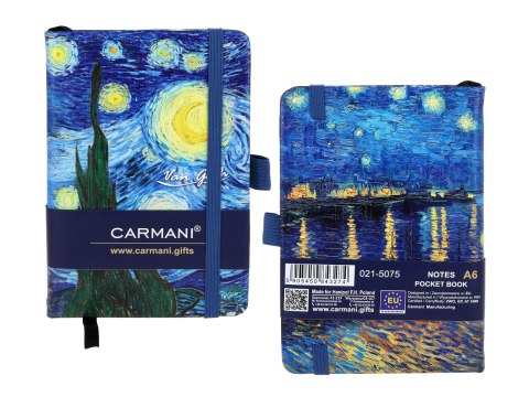 Notes A6 - V. van Gogh, Gwiaździsta Noc (CARMANI)