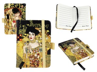 Notes A7 - G. Klimt, Adela + Pocałunek (CARMANI)