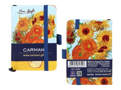 Notes A7 - V. van Gogh, Słoneczniki (CARMANI)