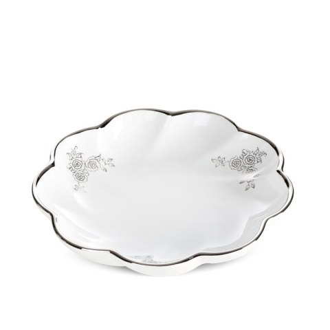 PATERA DEKORACYJNA ELSA (02) O 25 X 5 CM BIAŁY