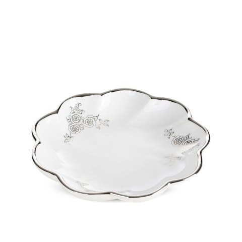 PATERA DEKORACYJNA ELSA (03) O 20 X 4 CM BIAŁY