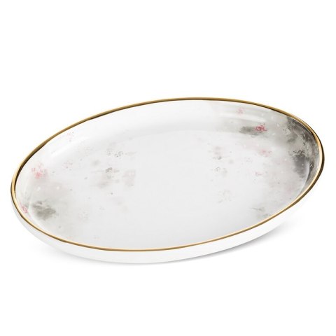 PATERA DEKORACYJNA LUMIA (01) 32 X 23 X 4 CM BIAŁY