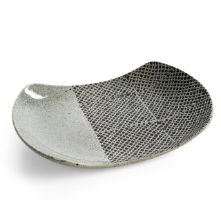 PATERA DEKORACYJNA NORI (01) 32 X 23 X 5 CM STALOWY