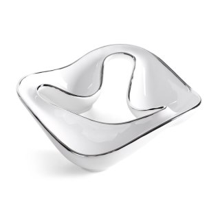 PATERA DEKORACYJNA ROB (02) 23 X 23 X 6 CM BIAŁY