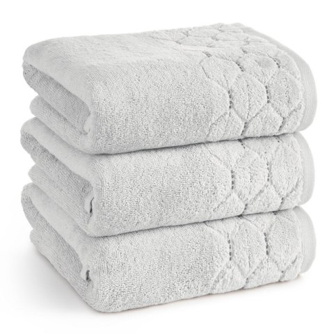 RĘCZNIK LUMIA (02) 70 X 140 CM SREBRNY