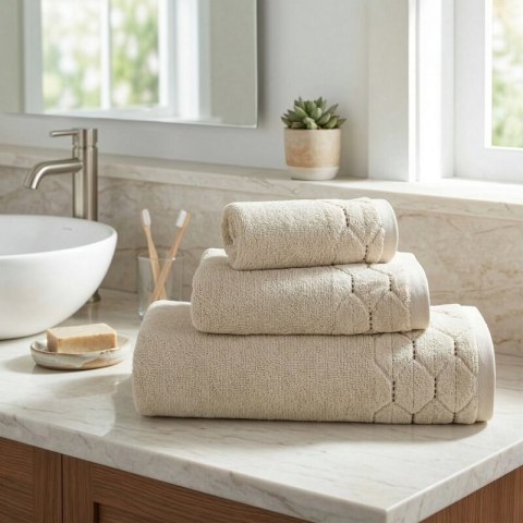 RĘCZNIK LUMIA (03) 30 X 50 CM BEŻOWY