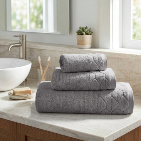 RĘCZNIK LUMIA (04) 50 X 90 CM STALOWY