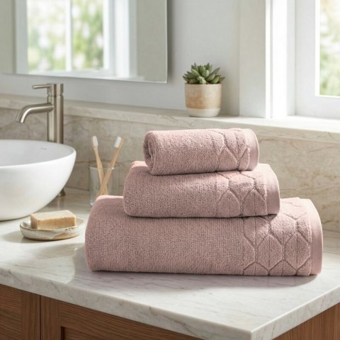 RĘCZNIK LUMIA (05) 70 X 140 CM PUDROWY