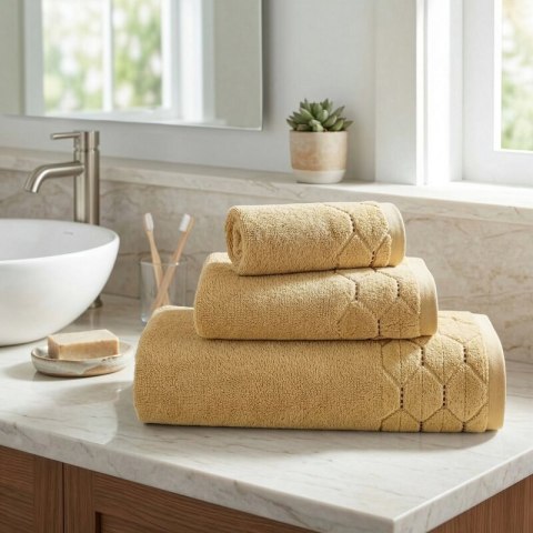 RĘCZNIK LUMIA (07) 70 X 140 CM MUSZTARDOWY