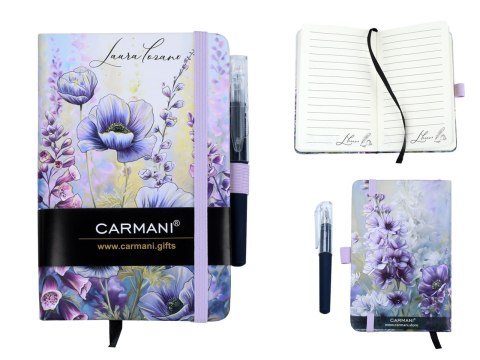 Notes A6 - Kwiaty (CARMANI)