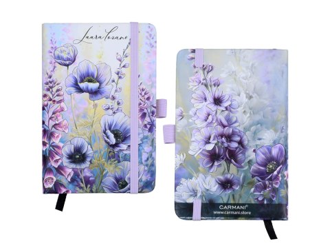 Notes A6 - Kwiaty (CARMANI)