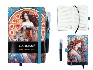 Notes A6 - inspirowany malarstwem A. Mucha (CARMANI)