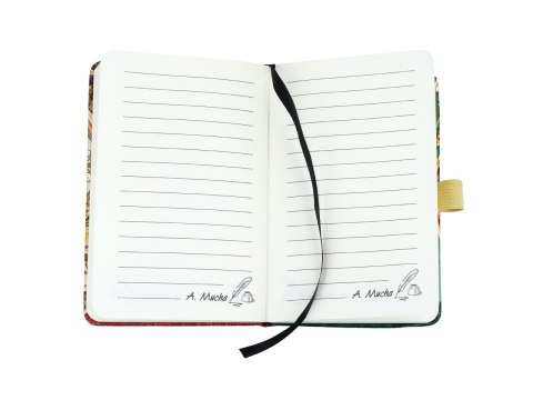 Notes A6 - inspirowany malarstwem A. Mucha (CARMANI)