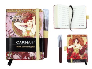 Notes A7 - A. Mucha, Kamienie szlachetne Ametyst i Rubin (CARMANI)