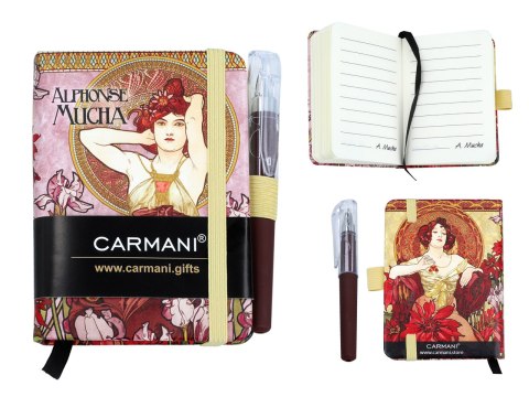 Notes A7 - A. Mucha, Kamienie szlachetne Ametyst i Rubin (CARMANI)