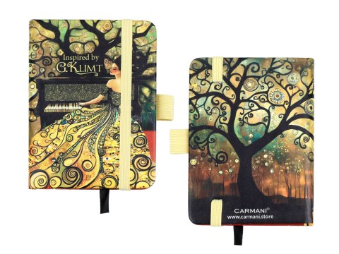 Notes A7 - Inspirowany malarstwem G. Klimt (CARMANI)