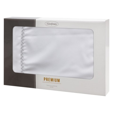 OBRUS ELIMA 140 X 180 CM BIAŁY