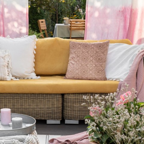 POSZEWKA BLINK 10 45 X 45 CM CIEMNOBEŻOWY