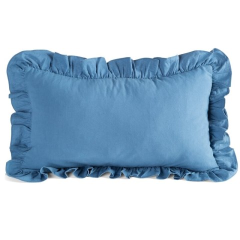 POSZEWKA FALBANKA 30 X 50 CM GRANATOWY